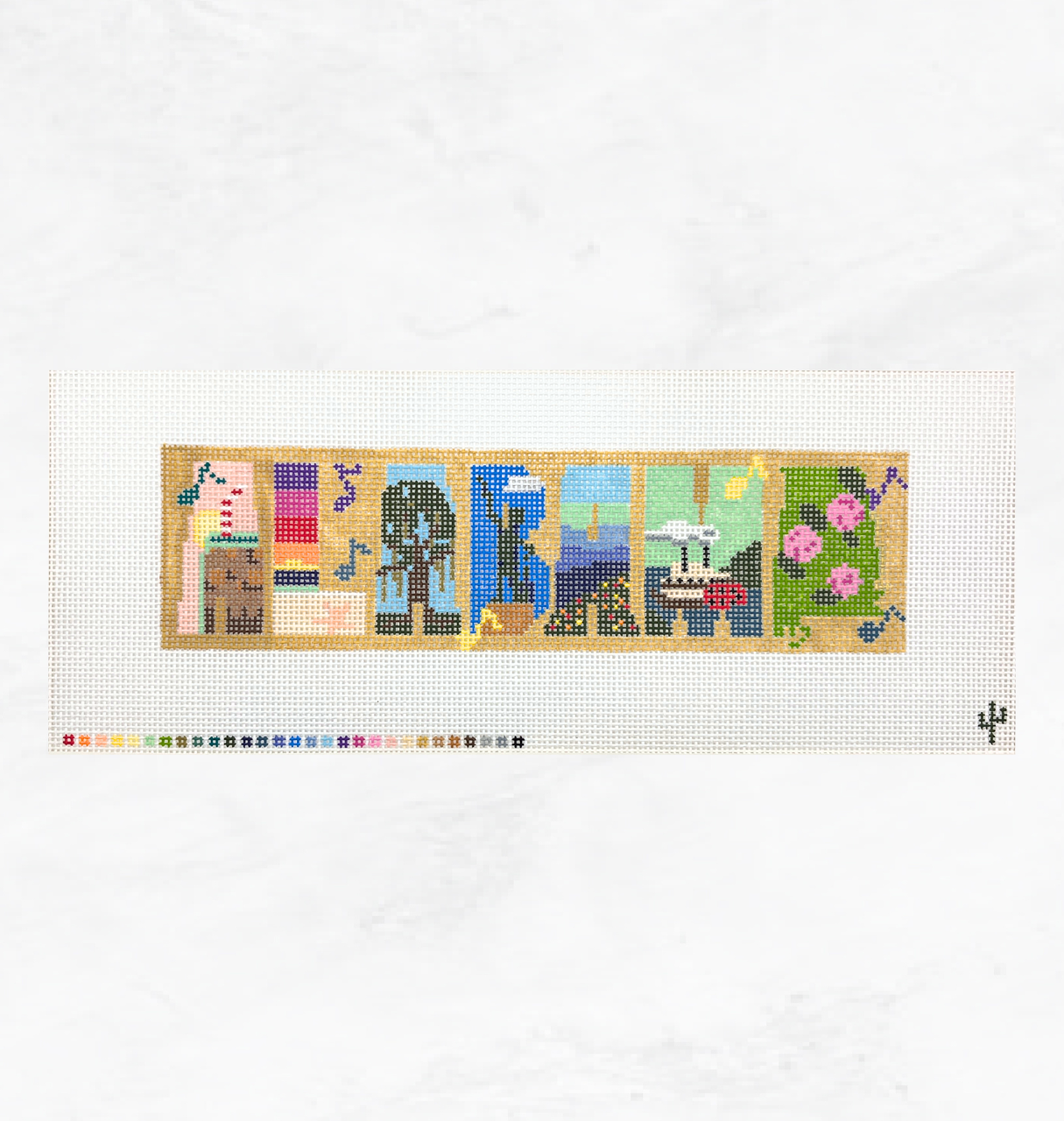 Alabama Needlepoint Canvas