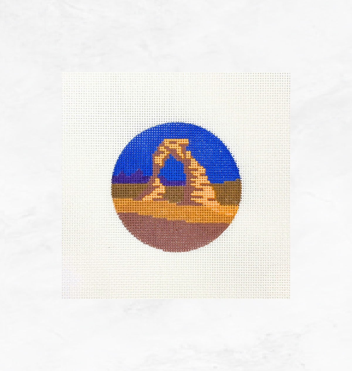 Arches on Blue Sky Round