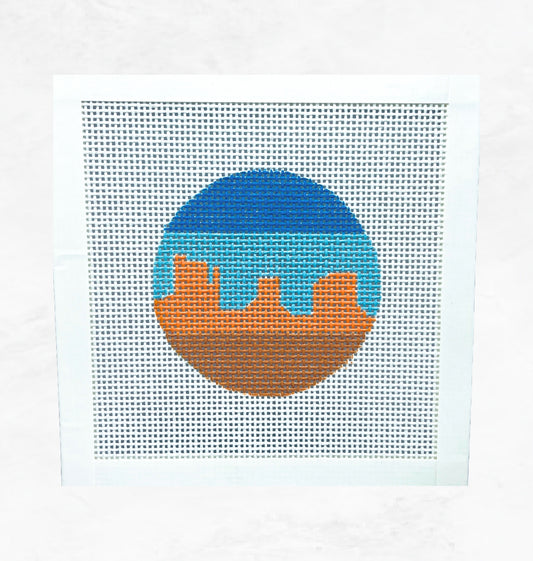 Monument Valley Buttes Needlepoint Canvas