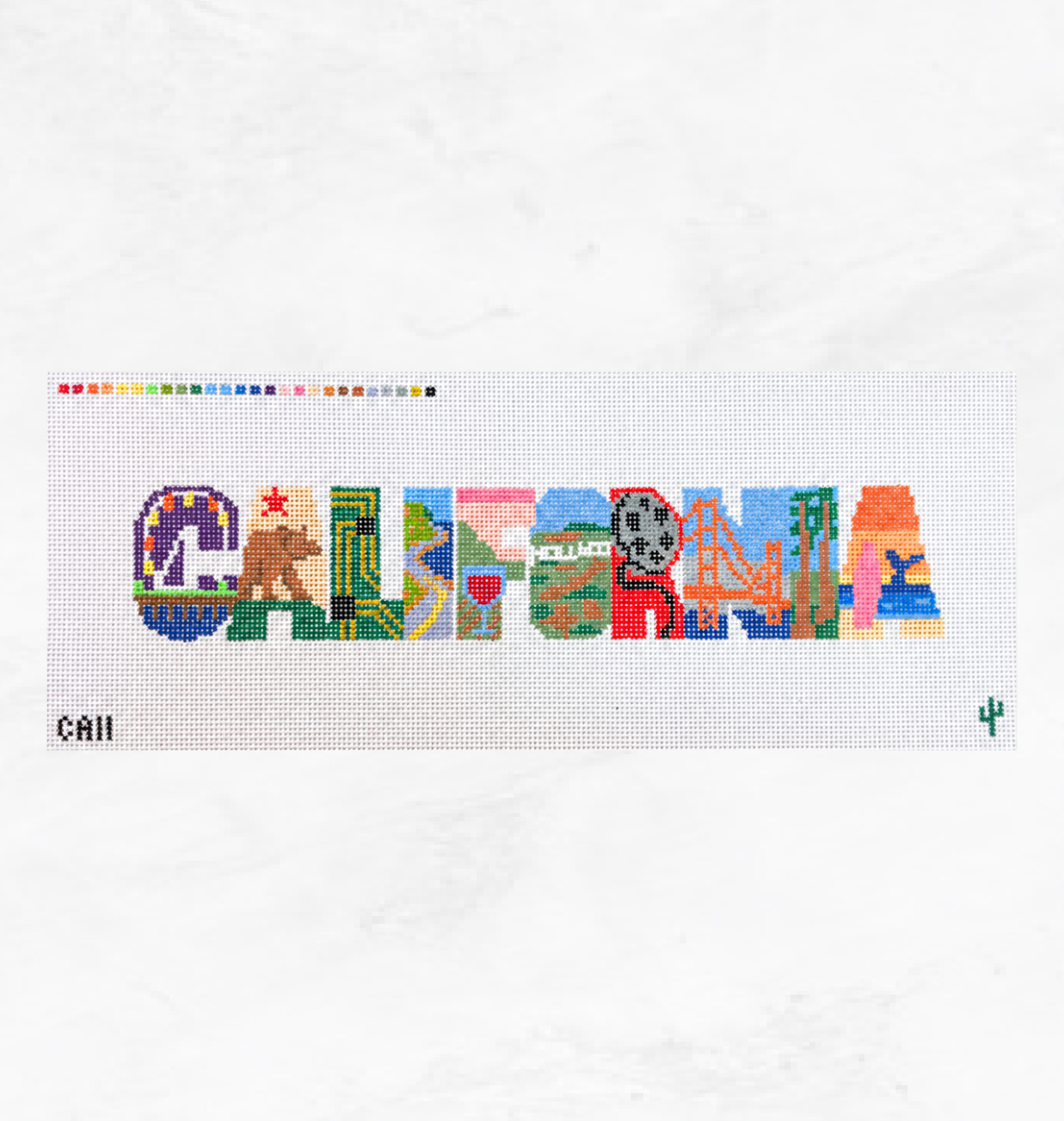 California Needlepoint Canvas