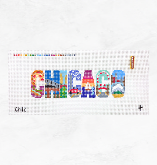 Chicago Needlepoint Canvas