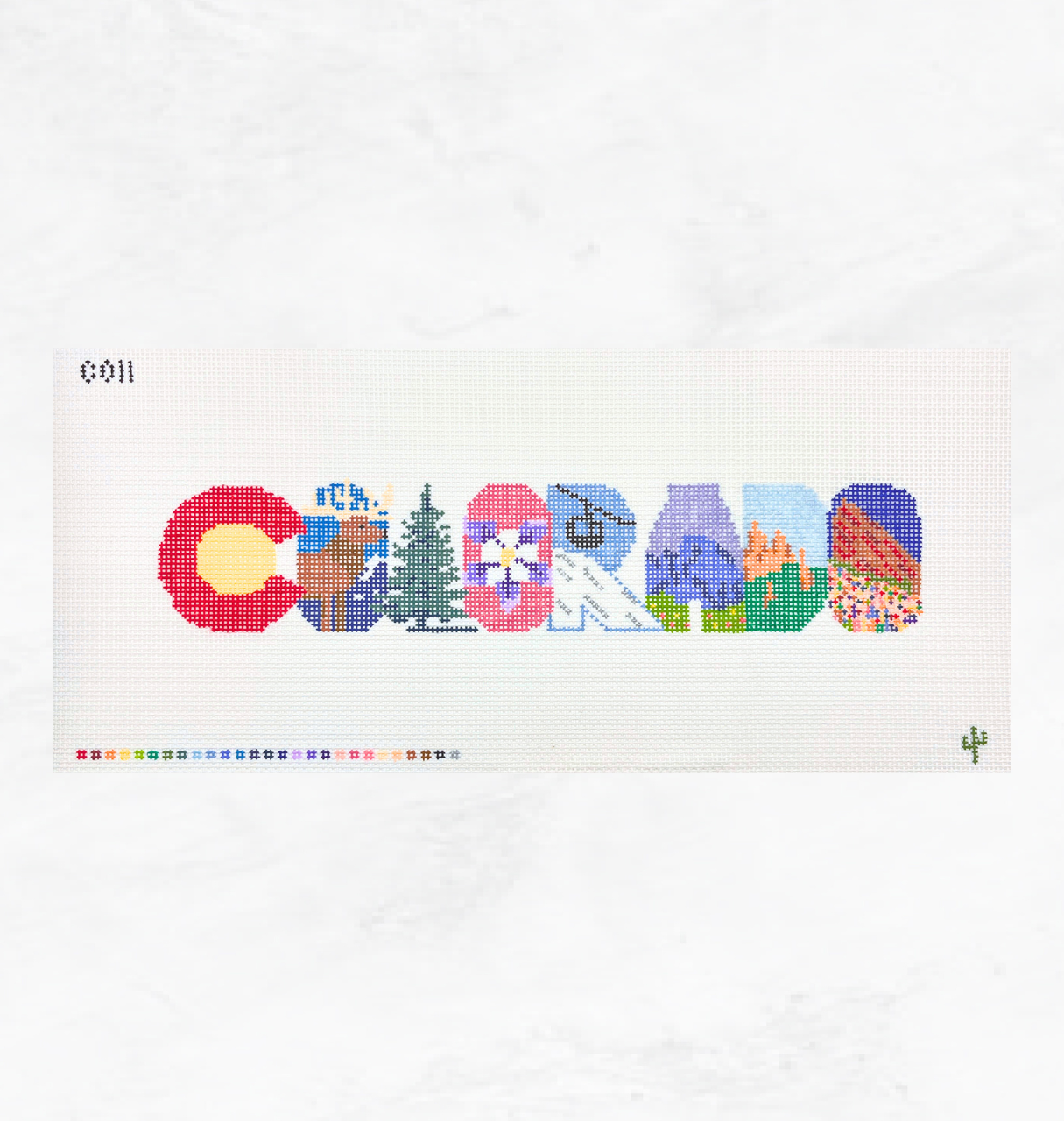Colorado Needlepoint Canvas