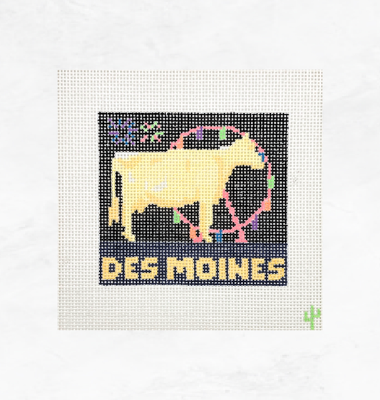 Des Moines Needlepoint Canvas