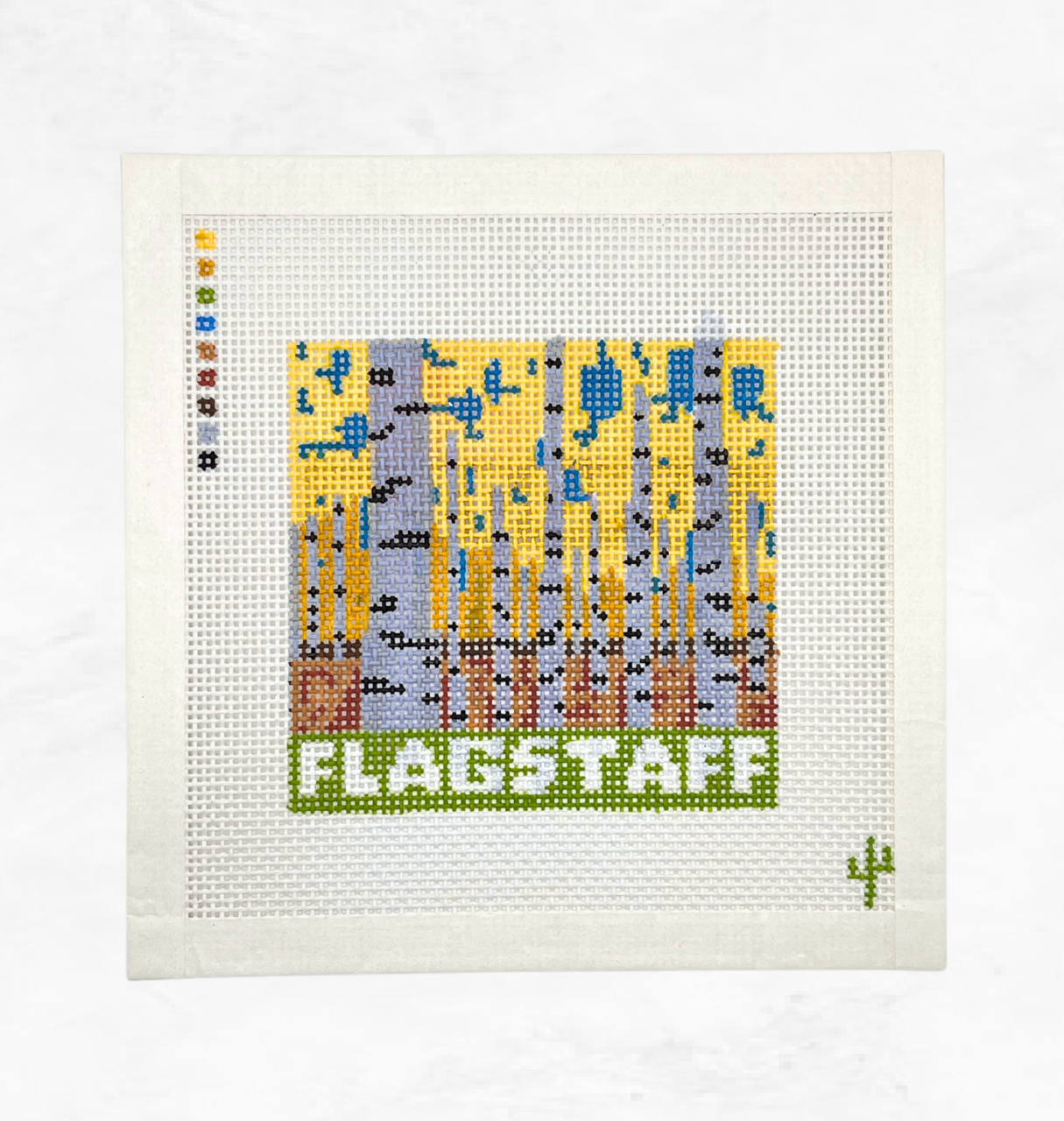 Flagstaff Aspens Needlepoint Canvas