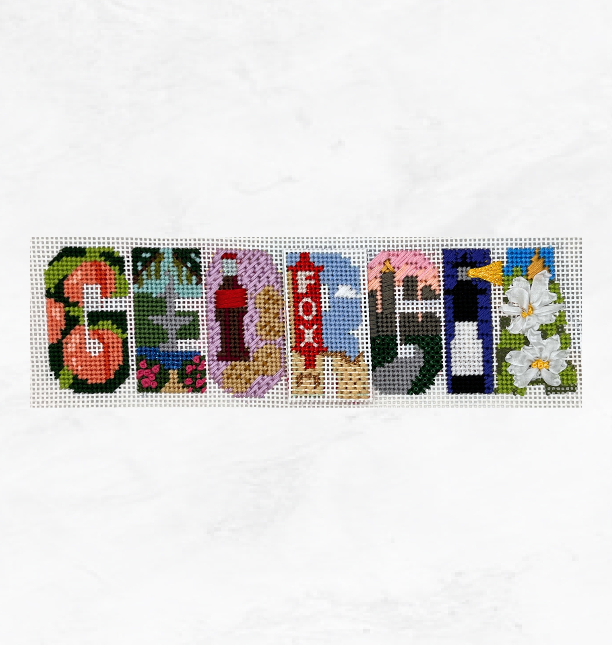 Georgia Needlepoint Canvas (Fox Theatre Version)