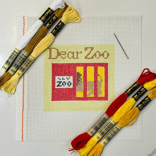 Dear Zoo Needlepoint Canvas