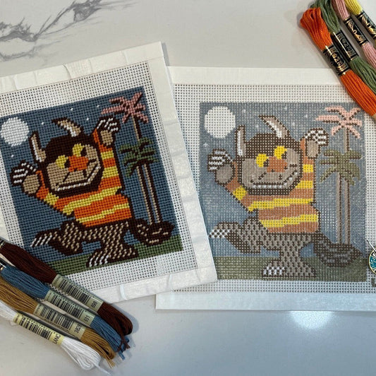 Where The Wild Things Are Needlepoint Canvas
