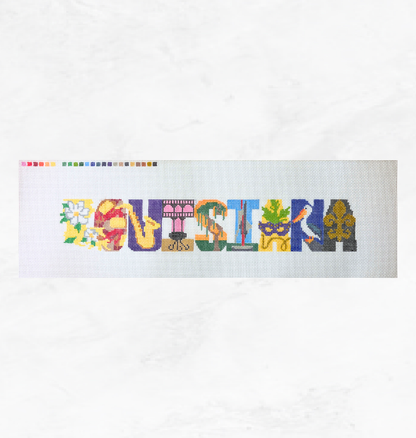 Louisiana Needlepoint Canvas