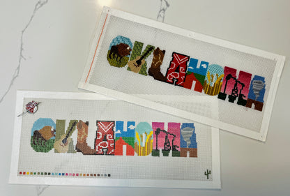 Oklahoma Needlepoint Canvas