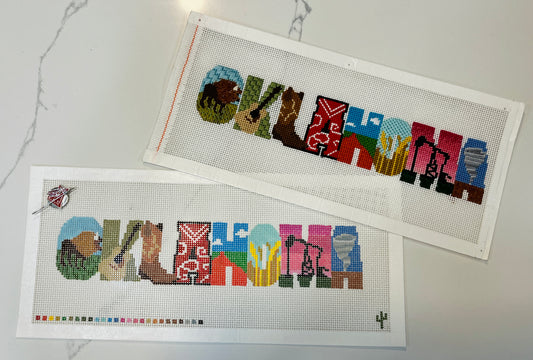 Oklahoma Needlepoint Canvas