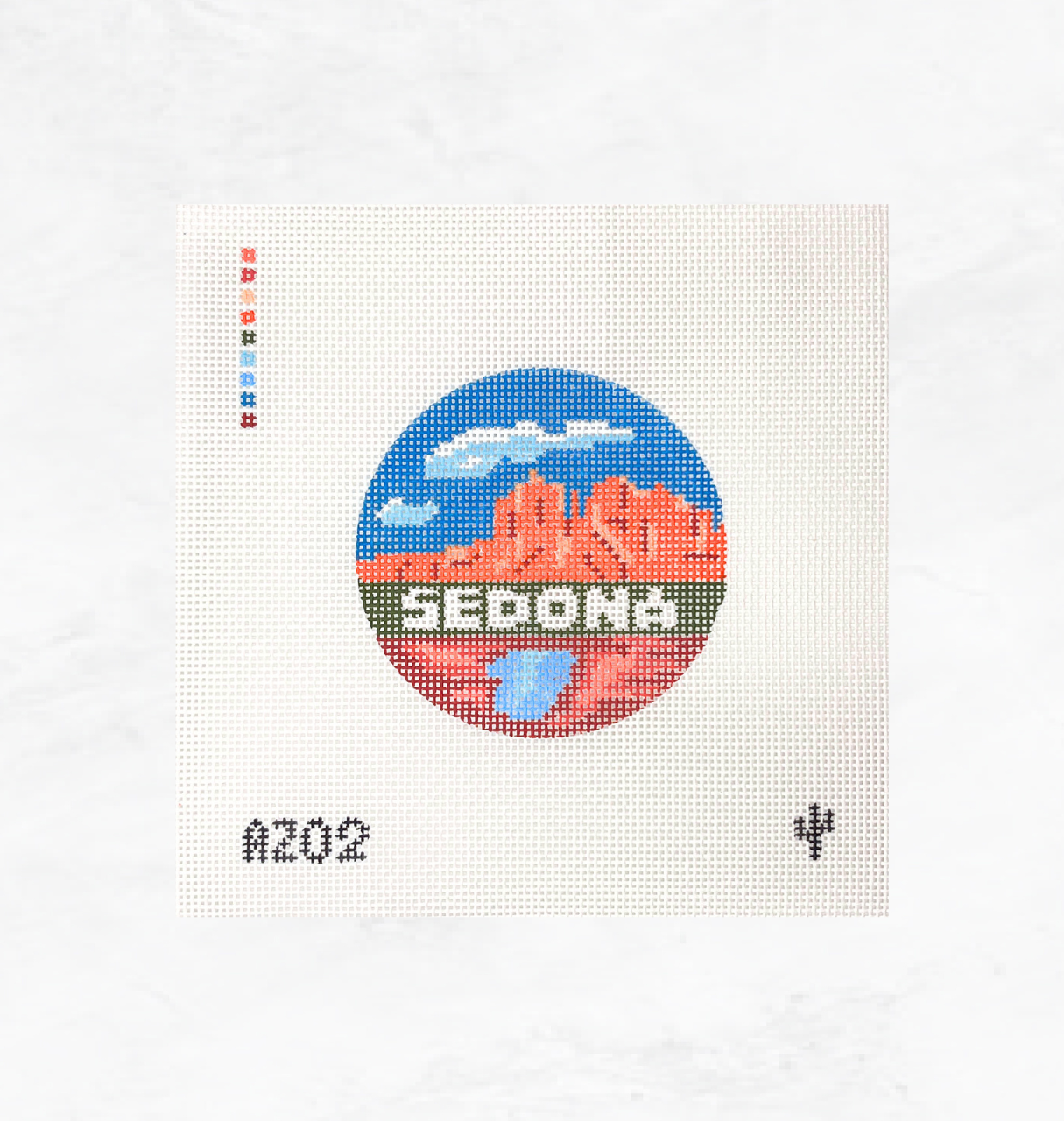 Sedona Arizona Needlepoint Canvas