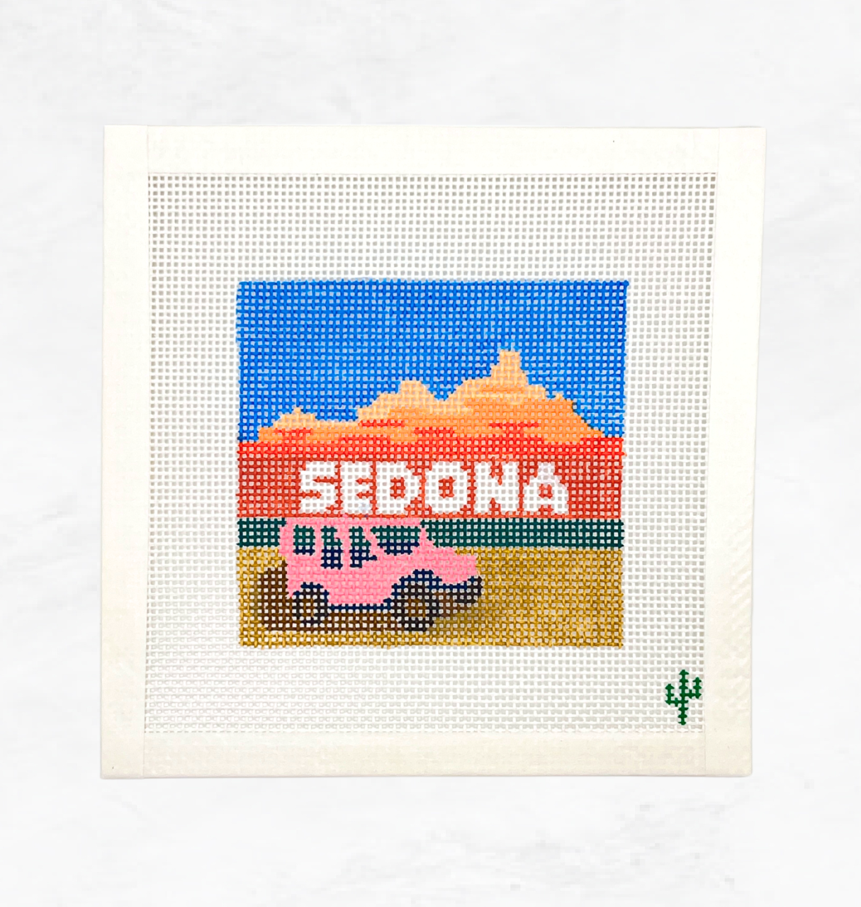 Sedona Tour Needlepoint Canvas