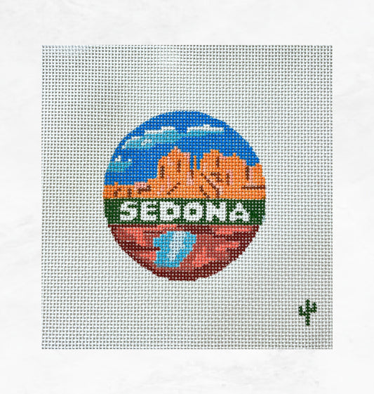 Sedona Arizona Needlepoint Canvas