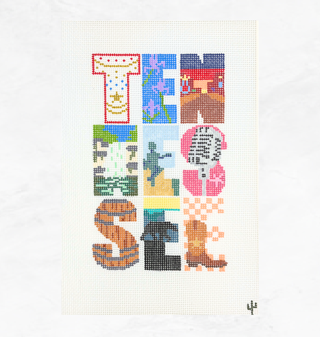 Tennessee Needlepoint Canvas