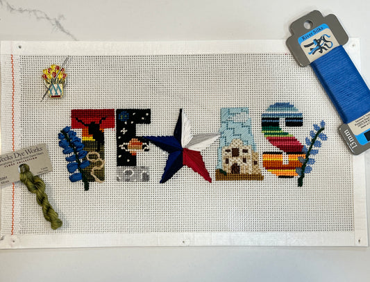 Texas Needlepoint Canvas