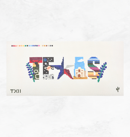 Texas Needlepoint Canvas