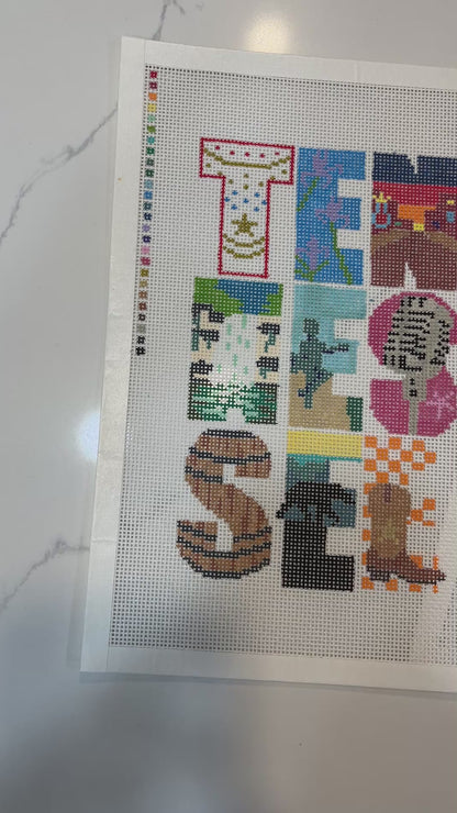 Tennessee Needlepoint Canvas